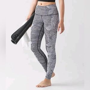 Lululemon Wunder Under Dottie Tribe high rise leggings